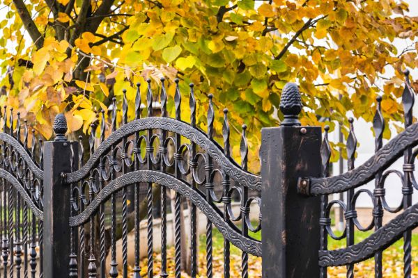 Wrought Iron Fence Washing in Waterloo