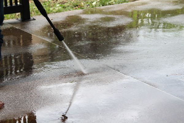 Concrete Deck Cleaning in Waterloo