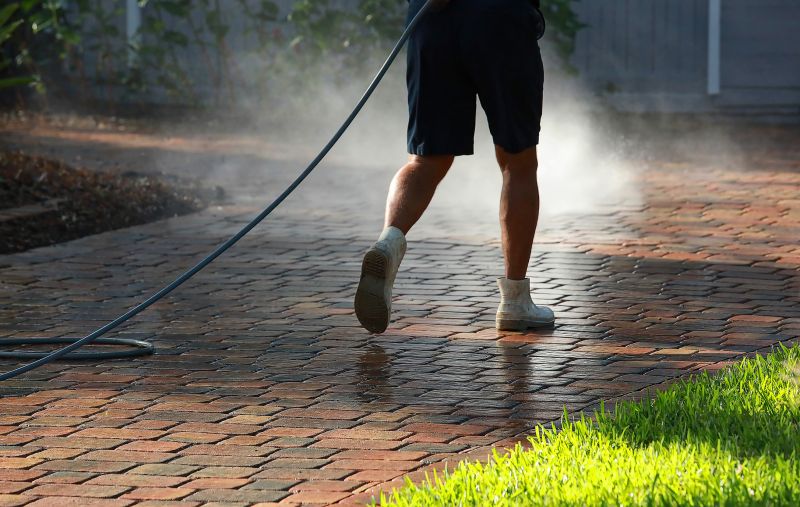 Deep Cleaning of Driveways